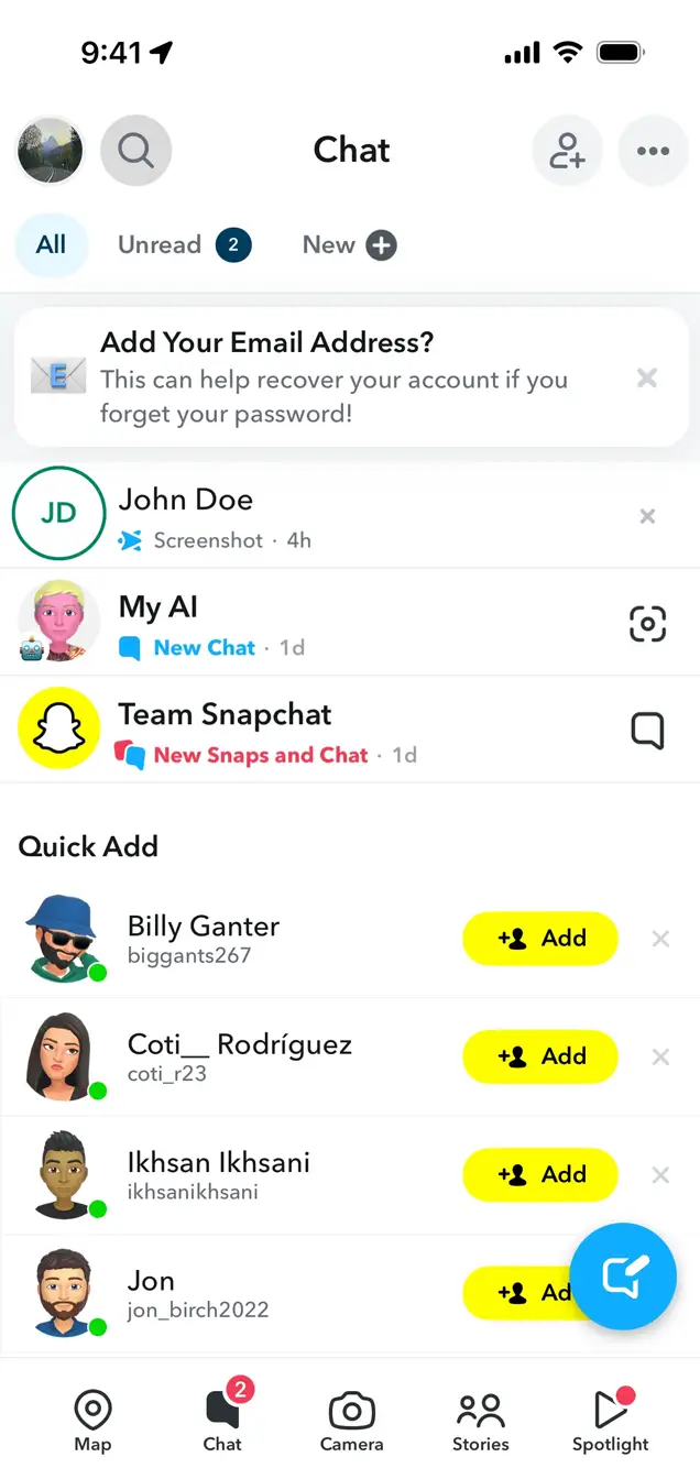 Читайте сообщения в Snapchat прямо сейчас | Accounthelp
